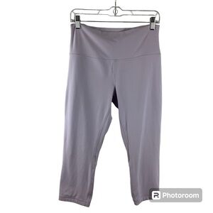 Lululemon Lavender Align Crop 21” Leggings Size 12